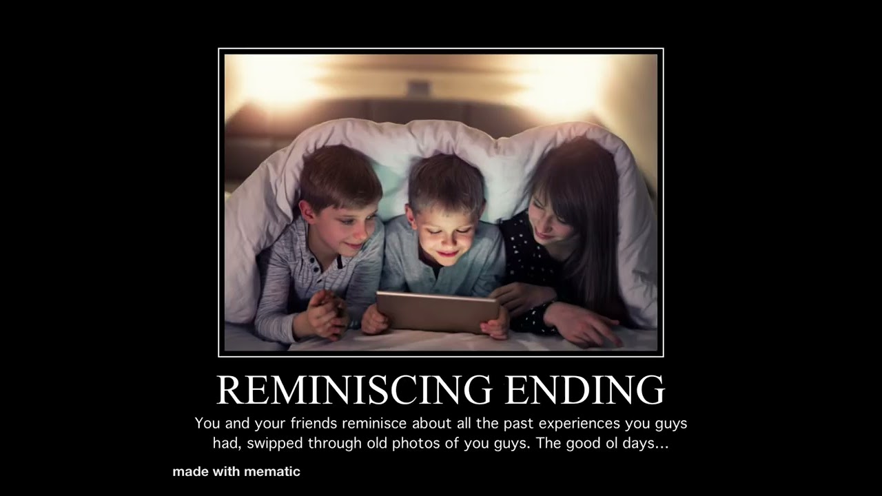 Sleepover All Endings Meme
