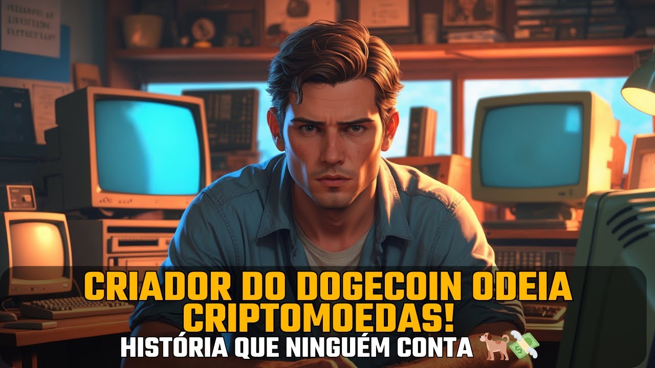 Criador do DOGECOIN ODEIA Criptomoedas! Hist&oacute;ria que NINGU&Eacute;M Conta 🐕💸