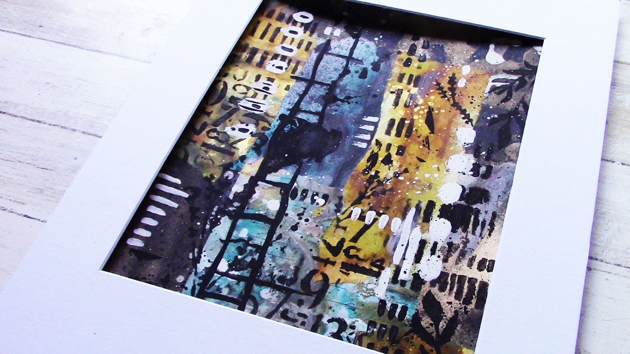 Abstract Collage Series #3-7
