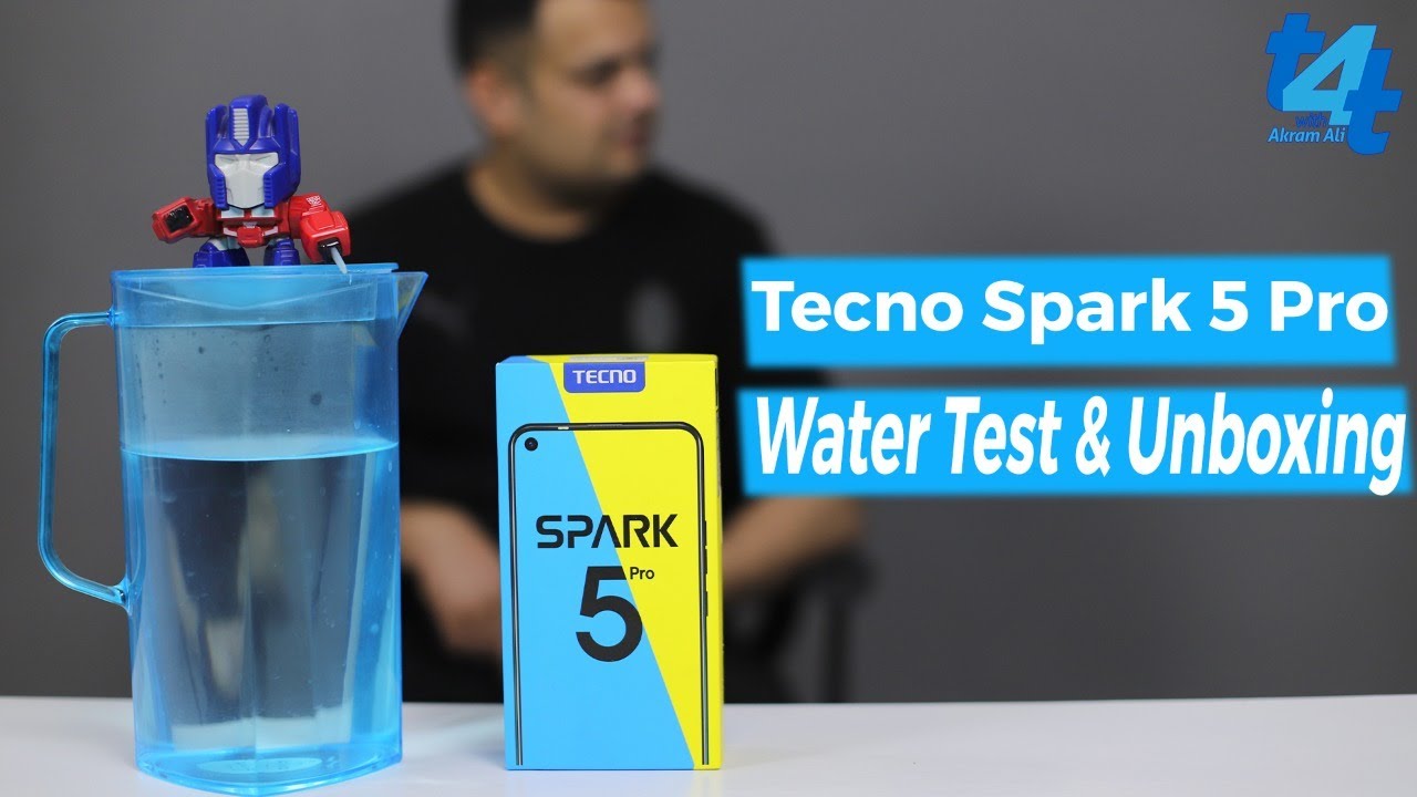 Tecno Spark 5 Pro Water Test & Unboxing | Lets find out if Spark 5 Pro Survives