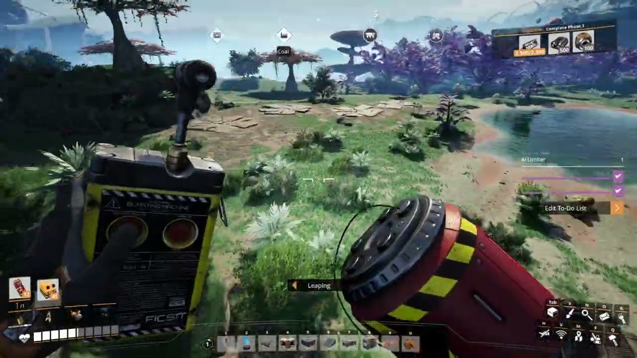 First Encounter with the Elite Gas Stinger &ndash; Terrifying Spider Chase in Satisfactory!