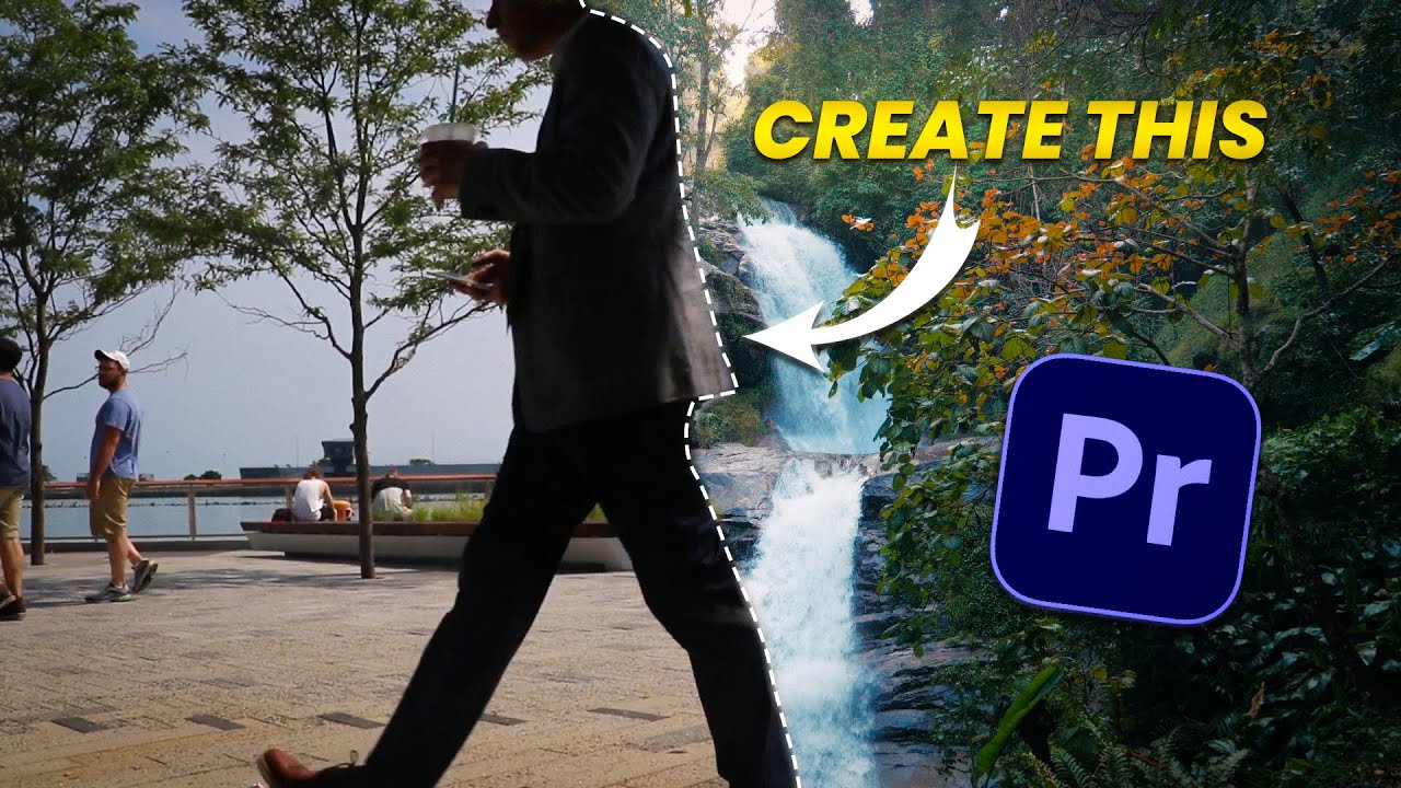 Walk by Smooth Masking Transition Tutorial in Premiere Pro | Beginner Tutorial | VisualFX Basics