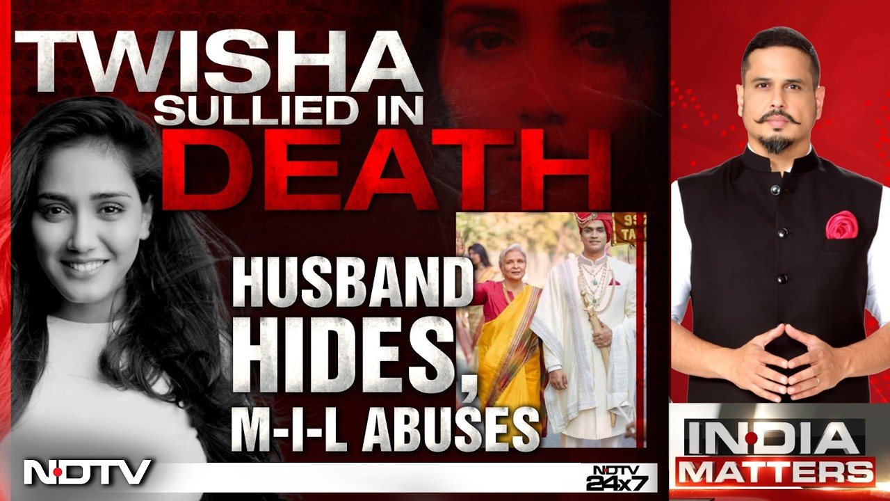 Twisha Sharma Death Case | Twisha Sullied In Death: Husband Hides, Mother In Law Abuses