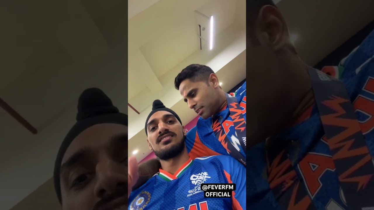 #suryakumaryadav  & #arshdeepsingh 'S  Epic Reaction After India Wins the World Cup  🇮🇳🏆