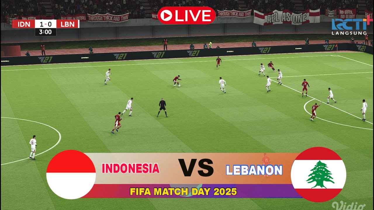 [LIVE] INDONESIA VS  LEBANON FIFA MATCH DAY GBT STADIUM 2025 GAME SIMULASI #part2
