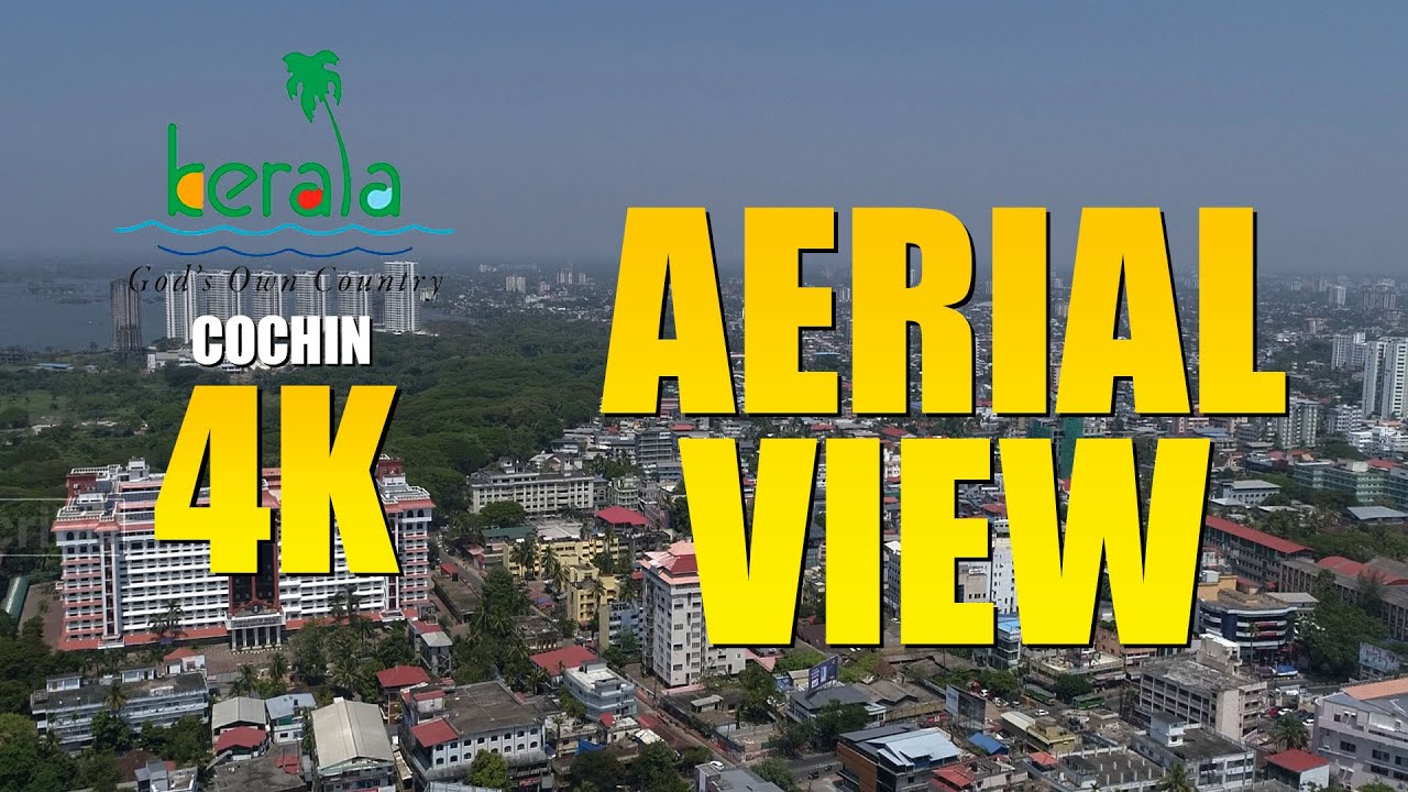 Cochin | Aerial Views 4k | Kerala Tourism