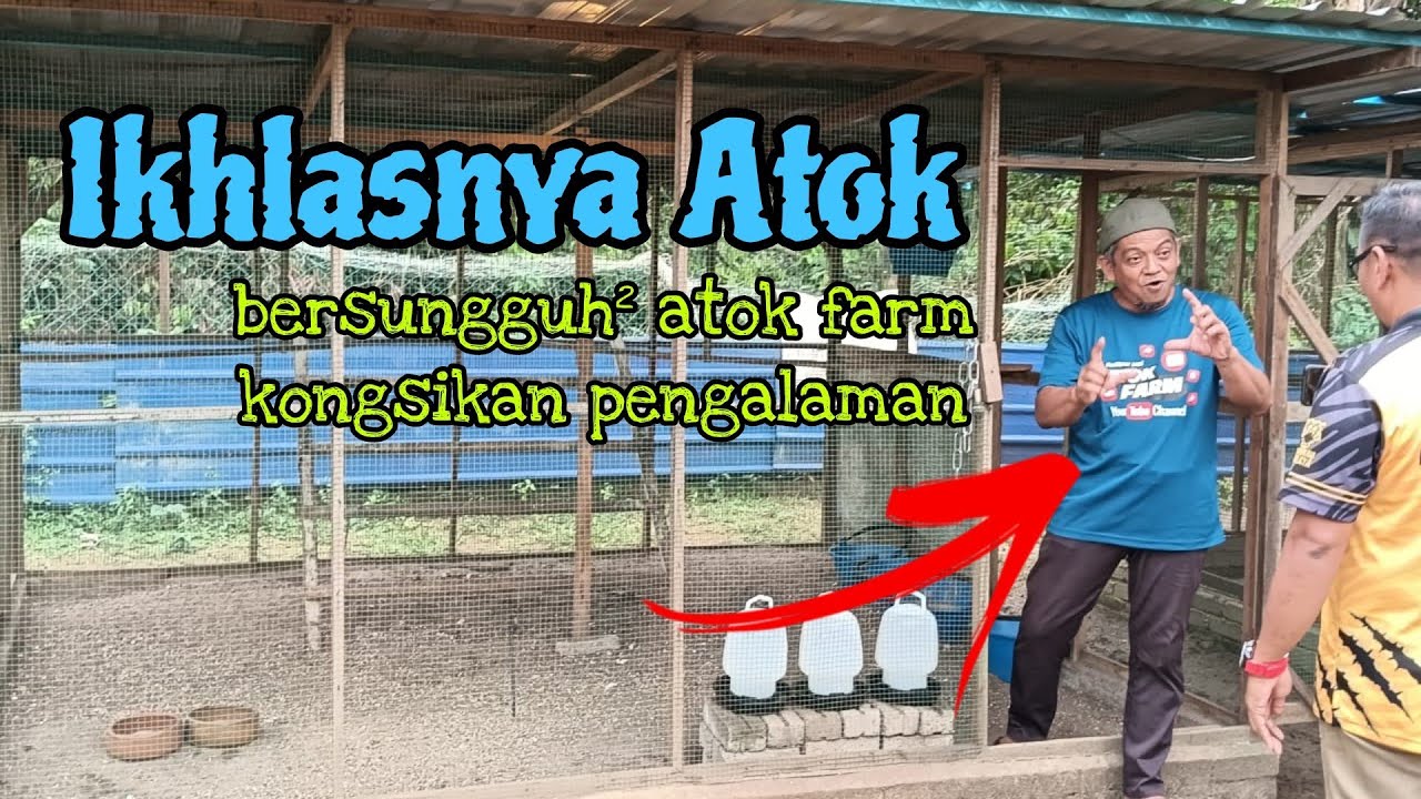 [Episod1008] sambungan pak long pi ziarah @AtokFarm di negeri 9😊😊