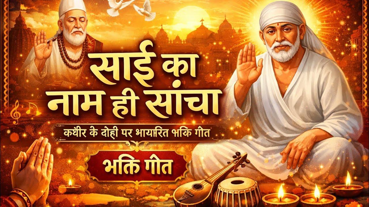 साईं का नाम ही सच्चा। कबीर के दोहे। Kabir ke dhohe। Sai ka nam hi sacha। #Kabir। New bagti song 