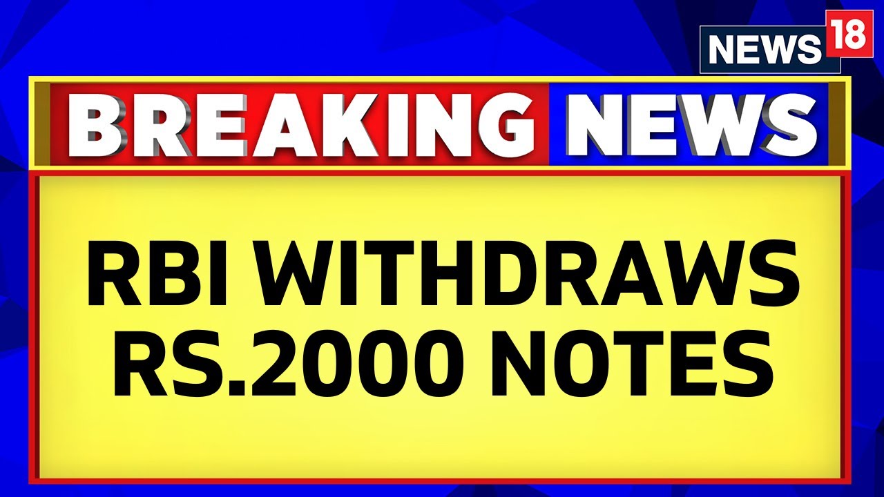 RBI Withdraws 2,000-Rupee Bank Notes From Circulation, Can Be Used Till September 30 | English News