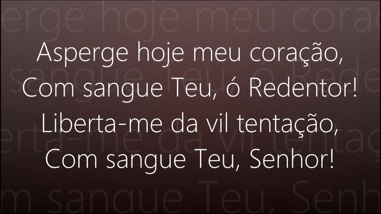 Hino 289 - Harpa Cristã - Sob o Sangue Teu