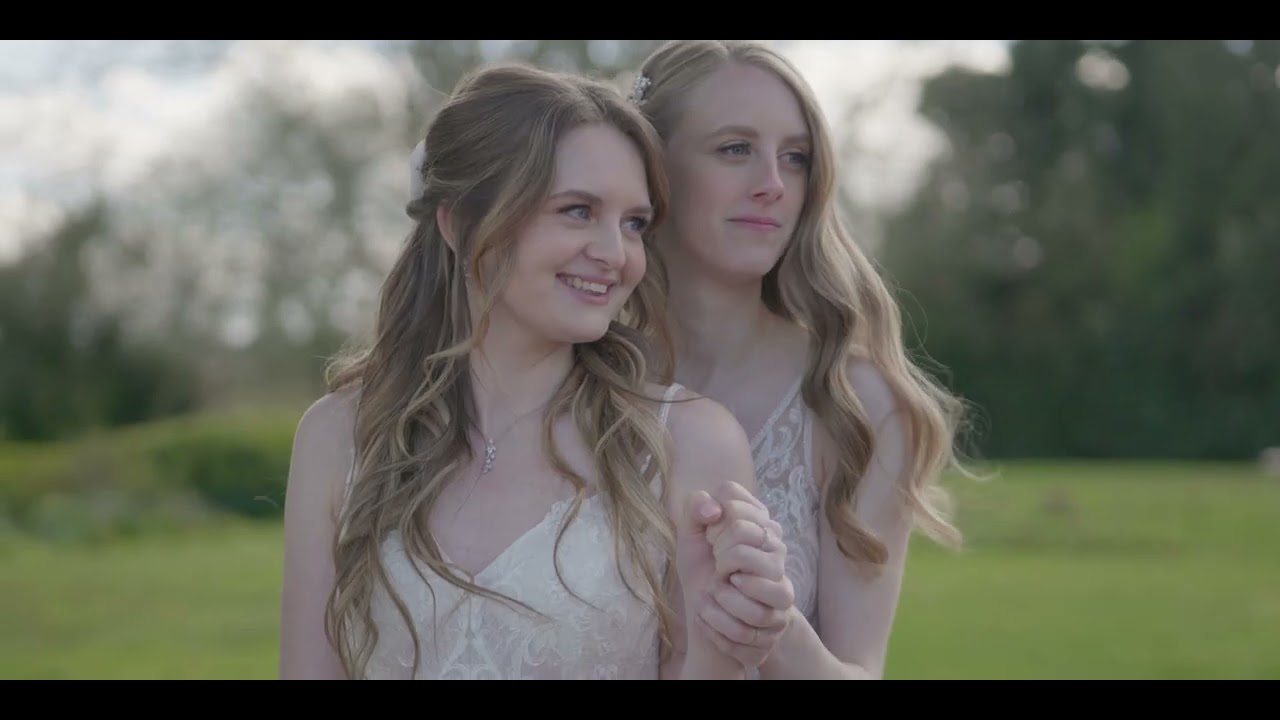 Lesbian Wedding | Two beautiful brides: Amber and Nevena #lesbianwedding #lesbian #wedding