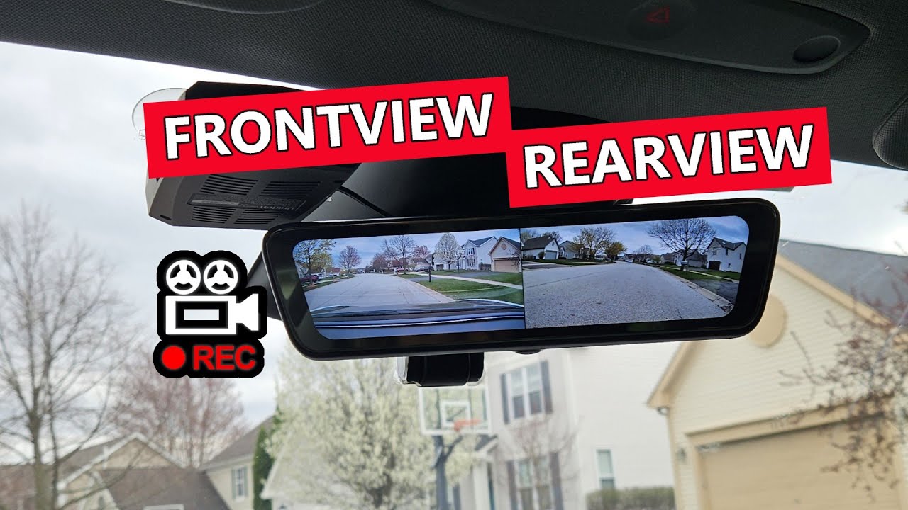 Streaming Mirror Dashcam - Front/Rearview - Tesla Y/3 - Hansshow