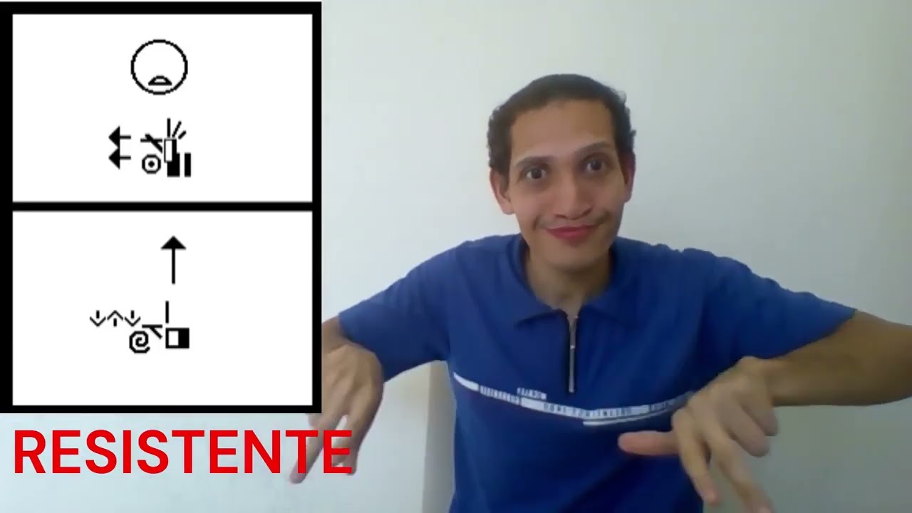 RESISTENTE EM LIBRAS ( 2 tipos e contextos )