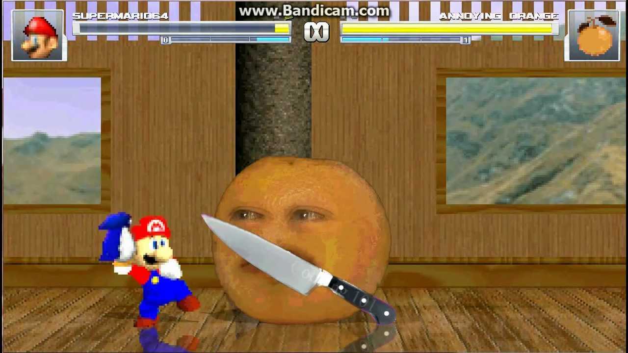 TMS Mugen Battle #1 - Super Mario 64 vs Annoying Orange