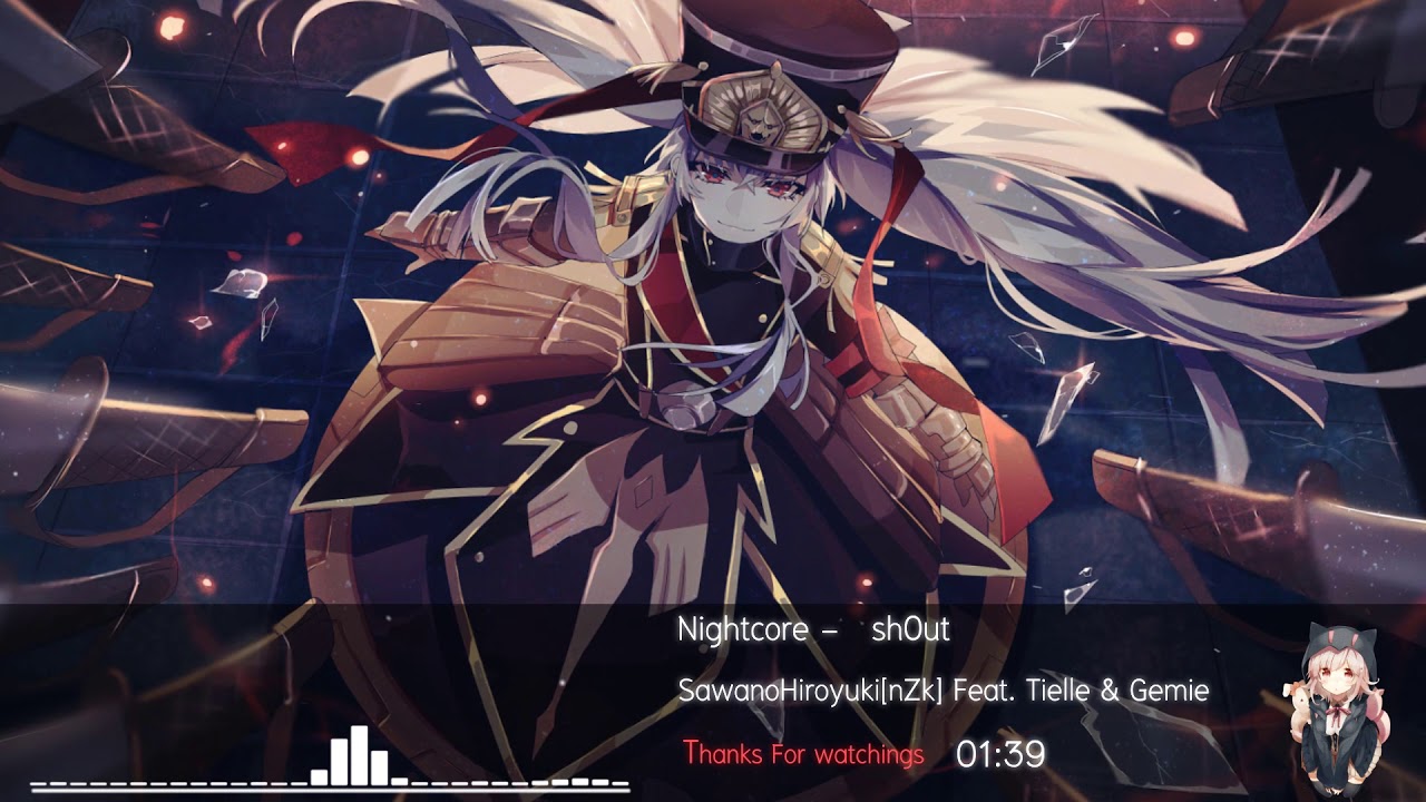 Nightcore - sh0ut [Re:CREATORS Opening 2 Full]