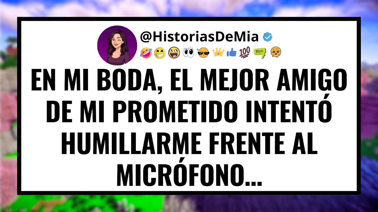 En mi boda, el mejor amigo de mi prometido intentó humillarme frente al micrófono…