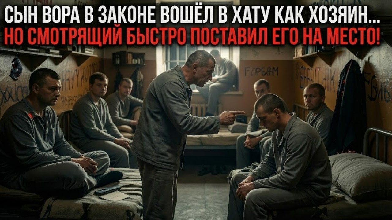 ын вора в законе вошёл в хату как хозяин… но смотрящий быстро поставил его на место!