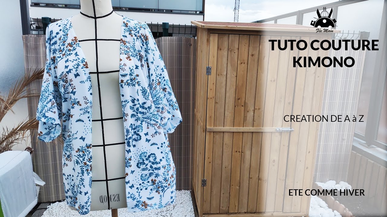 Tuto Couture : Kimono taille unique