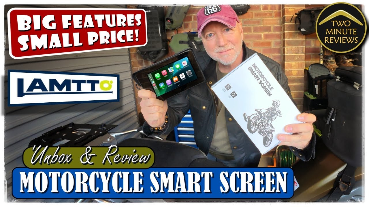 Dwuminutowa recenzja - inteligentny ekran Lamtto RC19 MotorCycle (Carplay) KOD RABATOWY - ZAM&Oacute;W T...