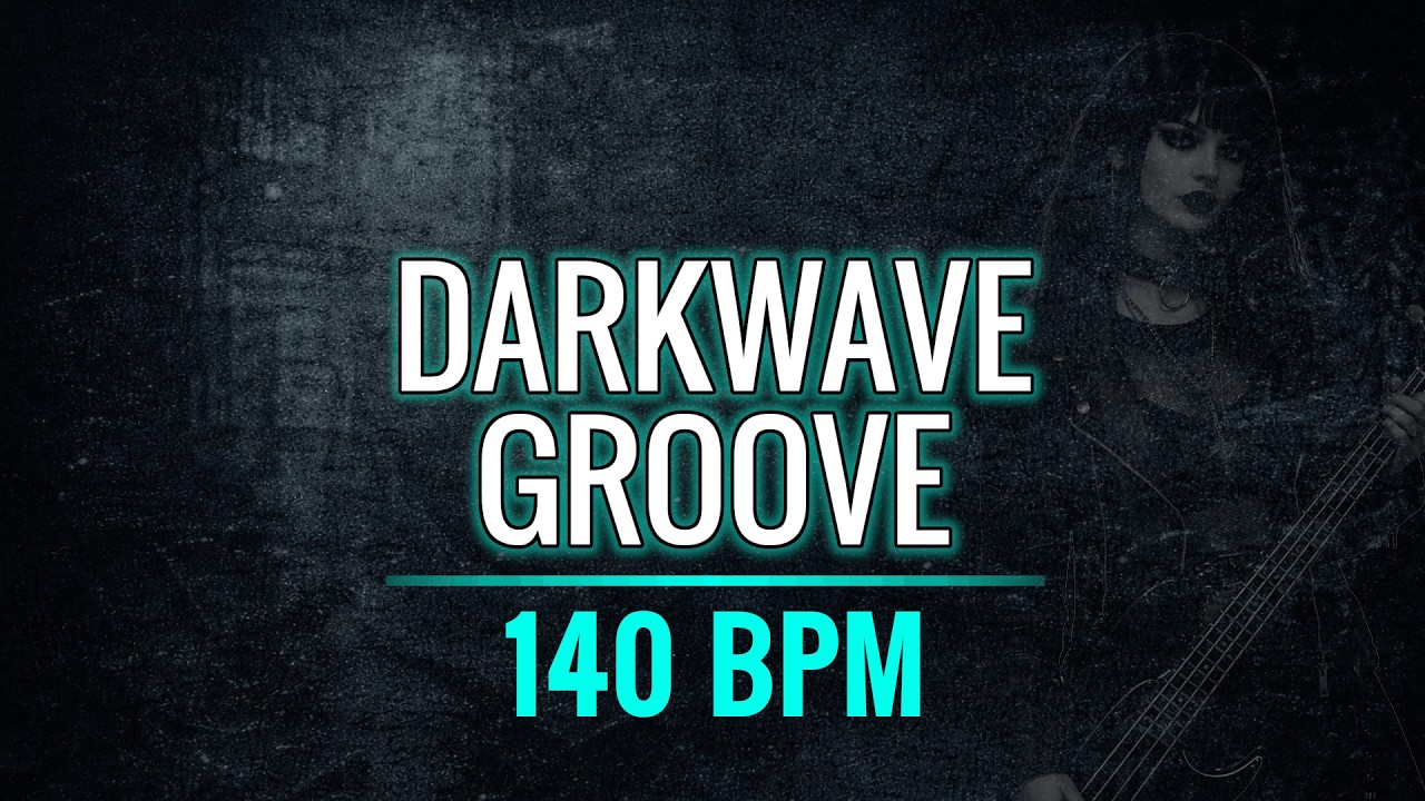 Darkwave Drum Backing Track – Modern Coldwave Style – 140 BPM