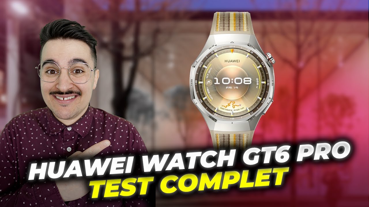 Huawei Watch GT 6 Pro : GPS ultra-précis, autonomie record et fonctions Cyclisme inédites