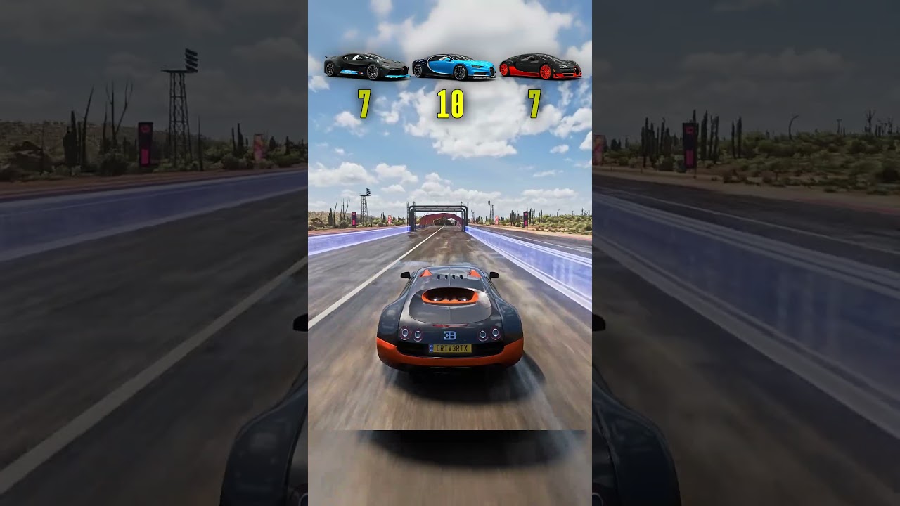 Bugatti Divo vs Bugatti Chiron vs Bugatti Veyron