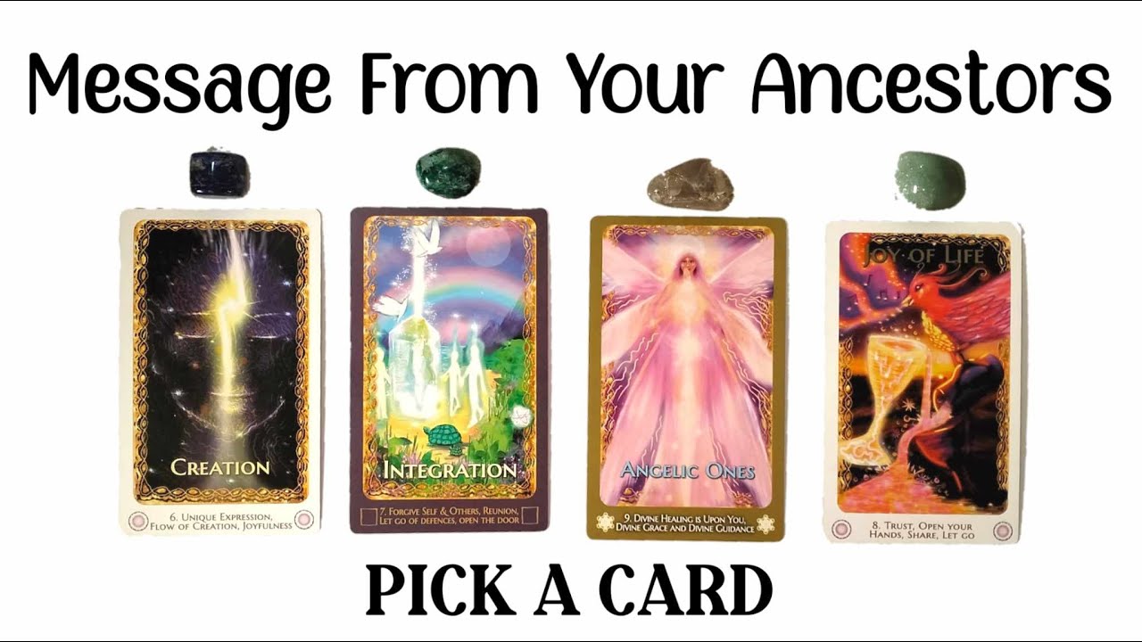 PICK A CARD 💜✉️ Message From Your Ancestors