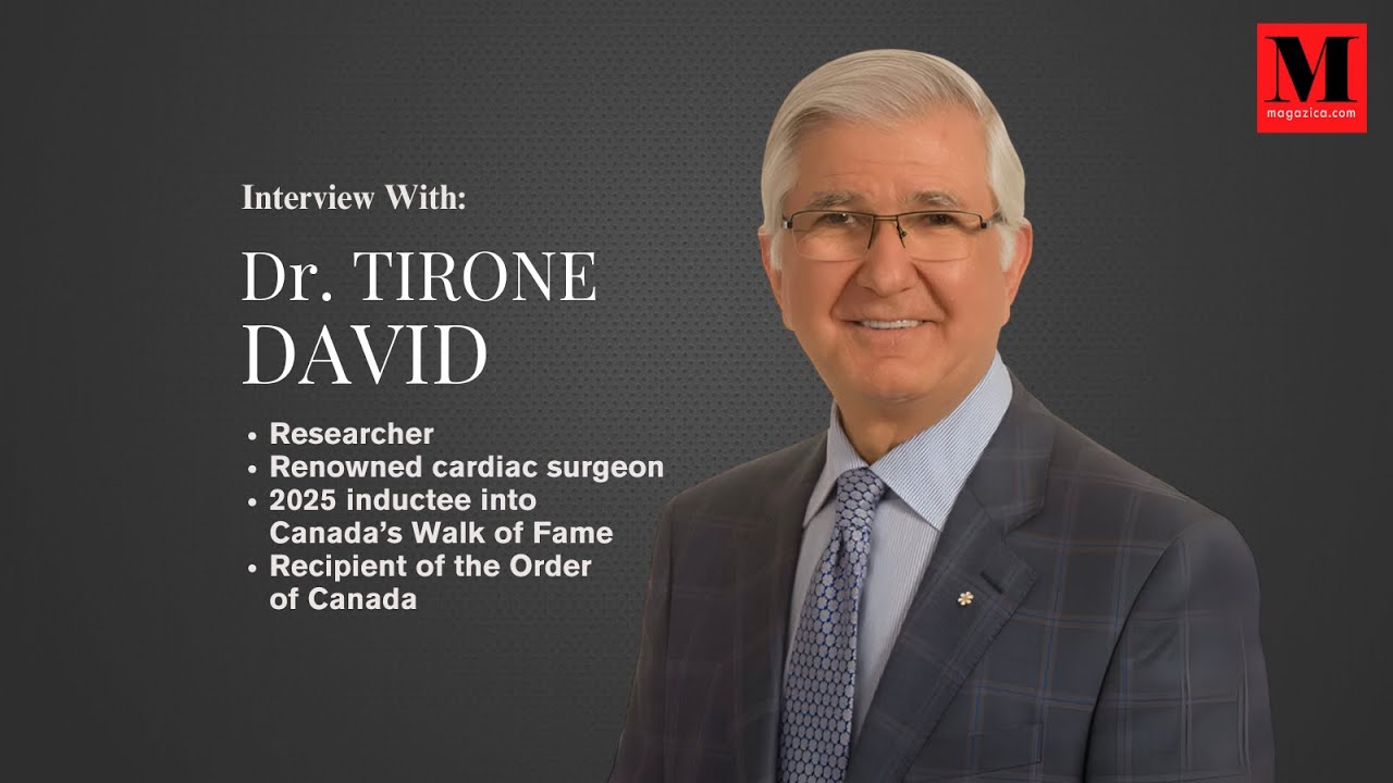 Interview with Dr. Tirone David - Revolutionizing Cardiac Surgery with a Heart