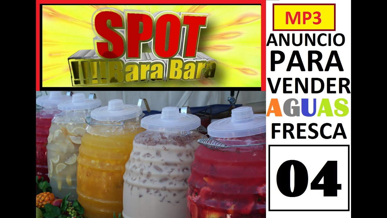 $80 PESOS ANUNCIO VENTA AGUAS FRESCAS  #04 TE LO ENVIAMOS WHATSAPP+52 753 139 87 56