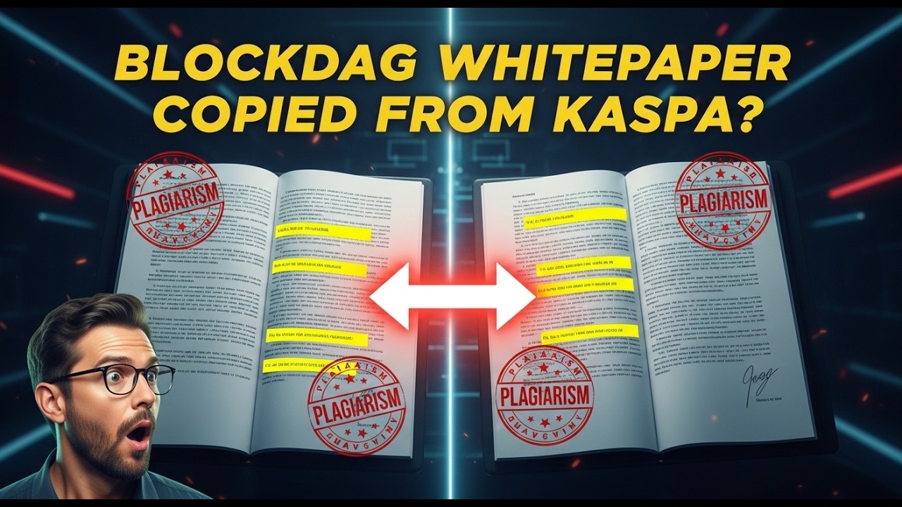 BlockDAG Whitepaper Copied from Kaspa? #Blockdag #Update 2