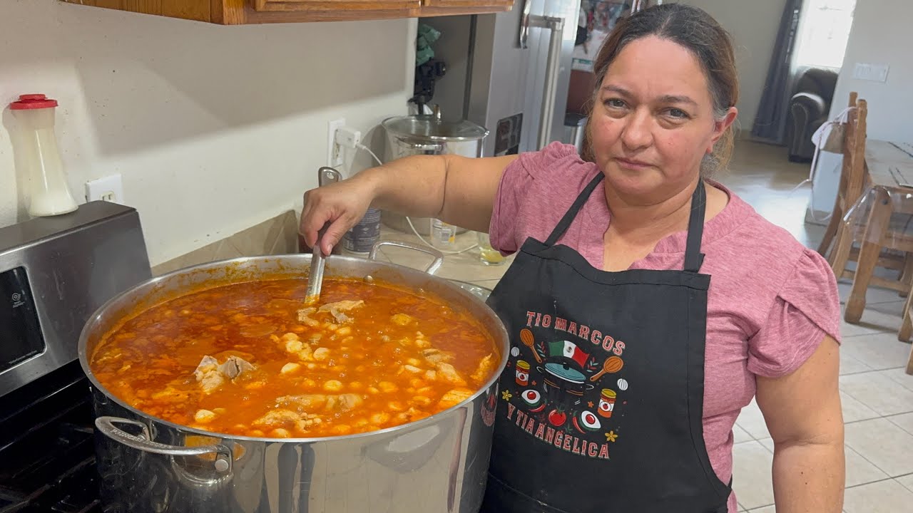 Pozole de maíz reventado