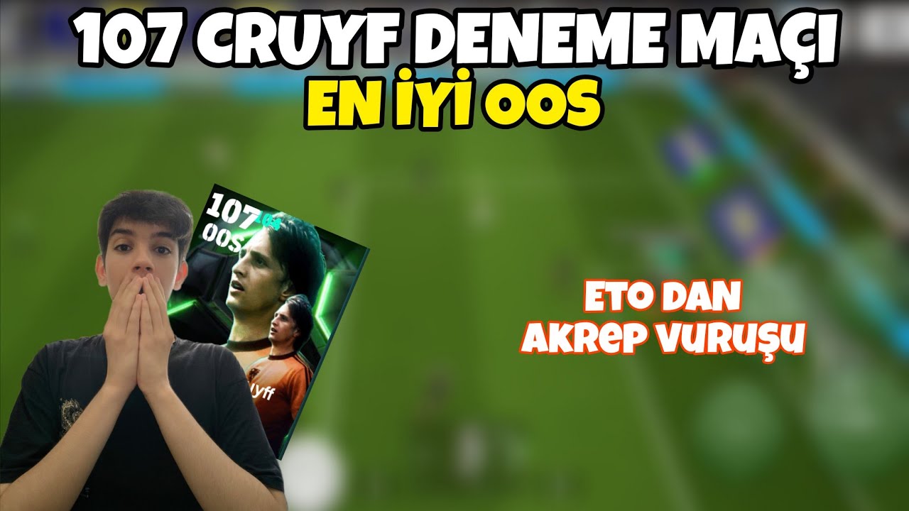 107 CRUYF DENEME MAÇI🔥 ETO'dan YILIN GOLÜ? (eFootball 2025 mobile)