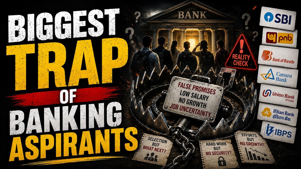 📢 THE BIGGEST TRAP FOR BANKING ASPIRANTS 😱