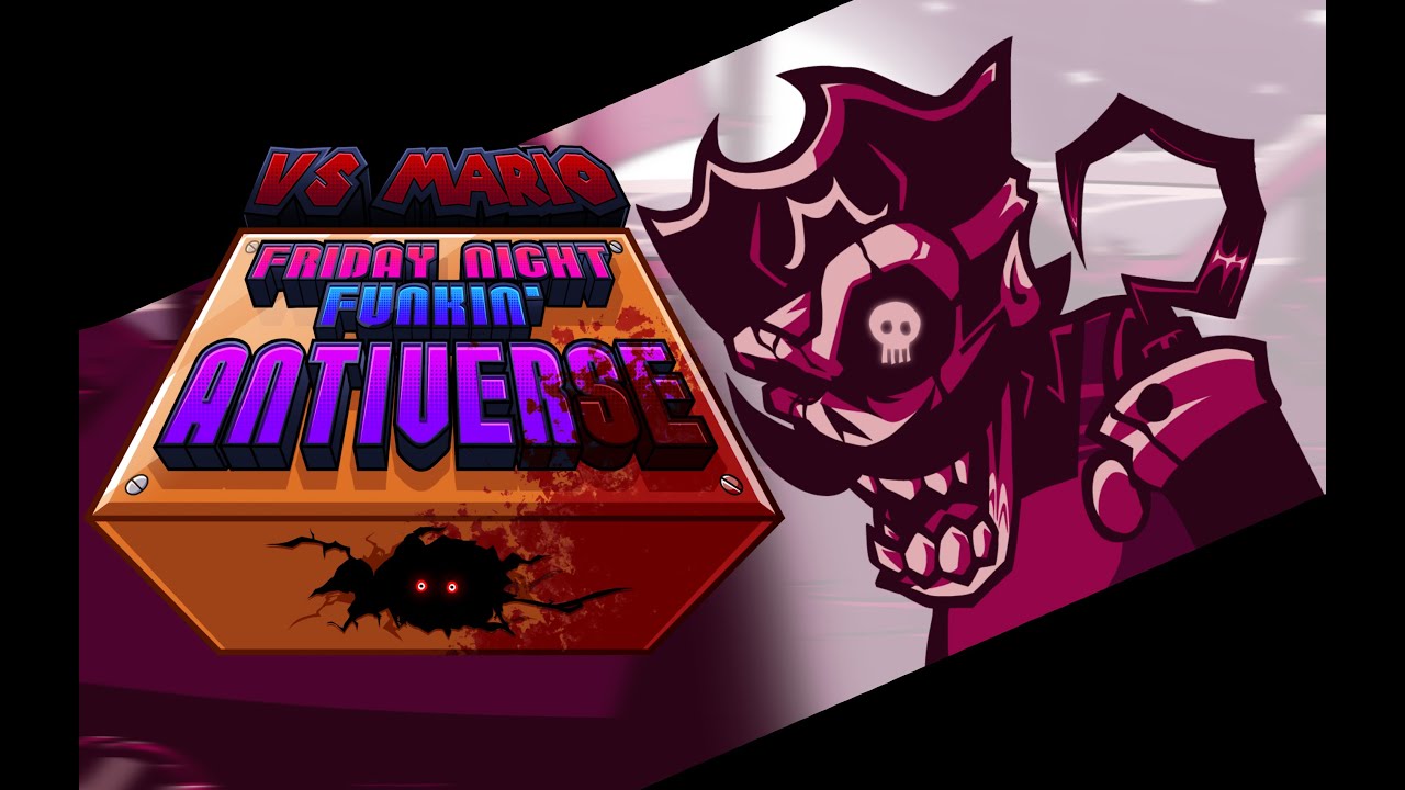 Red Sea [Gameplay Teaser] - FNF Antiverse Vs MARIO 1.5