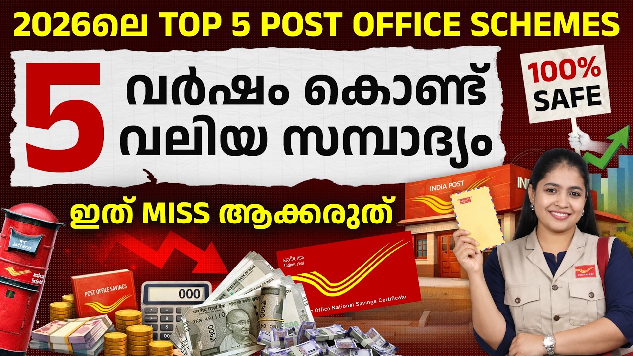 Top 5 Post Office Schemes 2026-Sukanya, PPF, SCSS & More Explained | Interest Rates, Benefits | Ajna