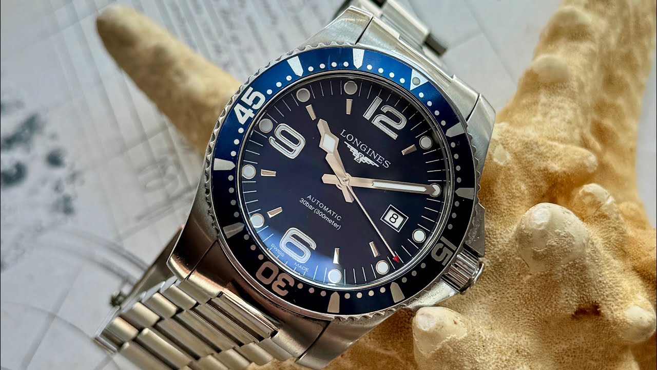 Обзор часов Longines HydroConquest 44мм