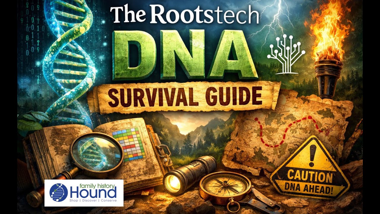 RootsTech DNA Survival Kit - Going In Person or Virtual