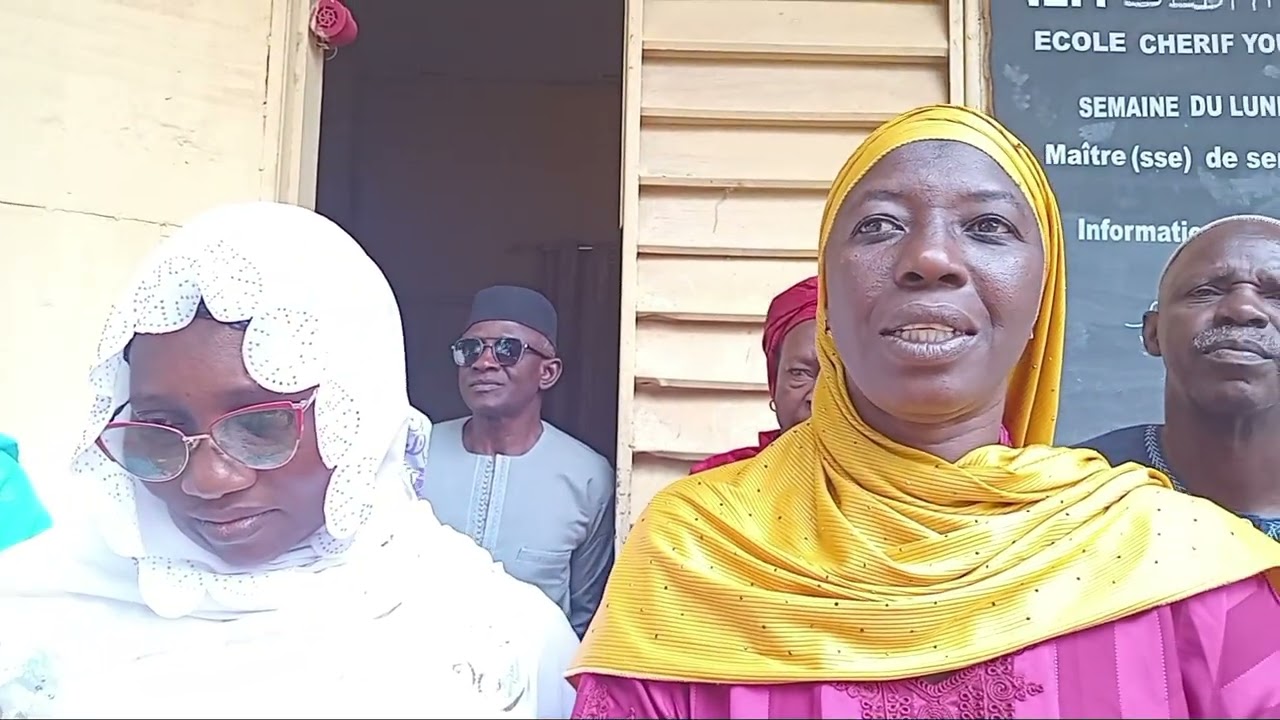 MADAME OULIMATA DIAÏTÉ N'DAO DIRECTRICE DE L'ÉCOLE 2 // chérif YOUNOUSS AÏDARA. 