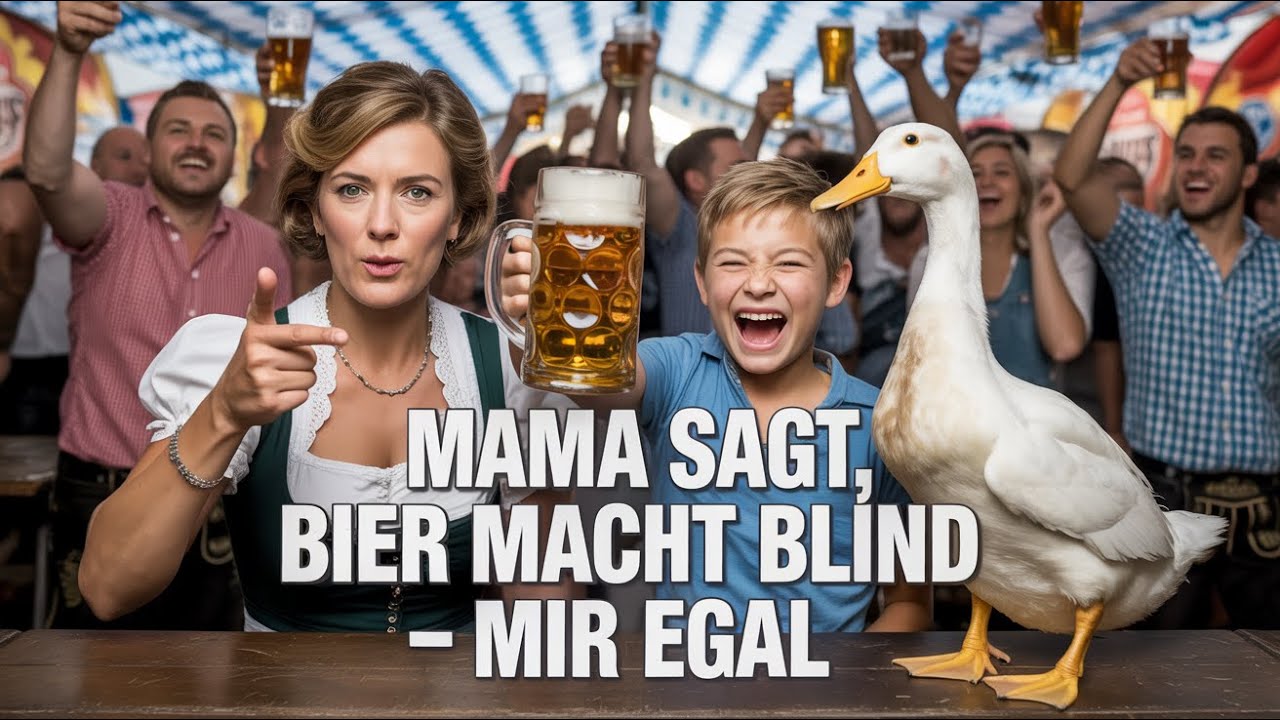 Mama sagt, Bier macht blind &ndash; mir egal | Der freche Sauflied-Hit