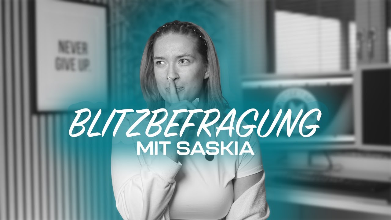 BLITZBEFRAGUNG mit Saskia | STOFFMOTION