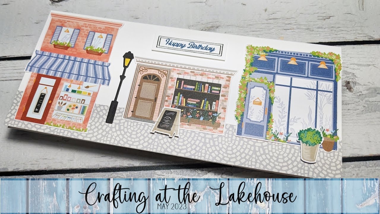 Les Shoppes Card featuring Stampin' Up!&reg; Products #stampinup #sunnstampin