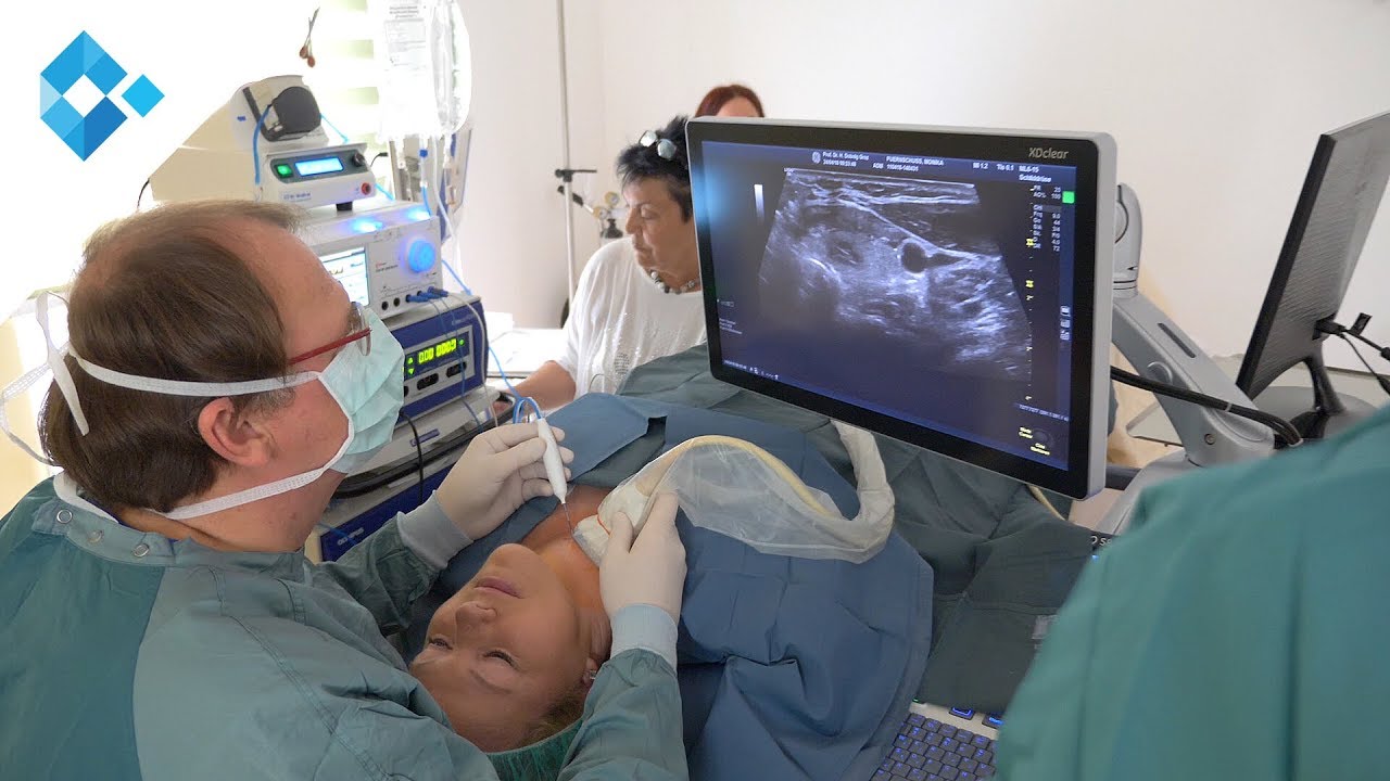 Radiofrequenzablation bei Schilddrüsenknoten | Univ.-Prof. Dr. Dobnig
