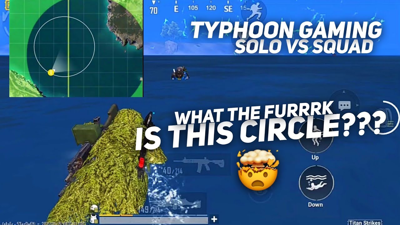 Have you been in this Circle??? TYPHOON GAMING - 5 Finger Full Gyro - 1 vs 4 Gameplay