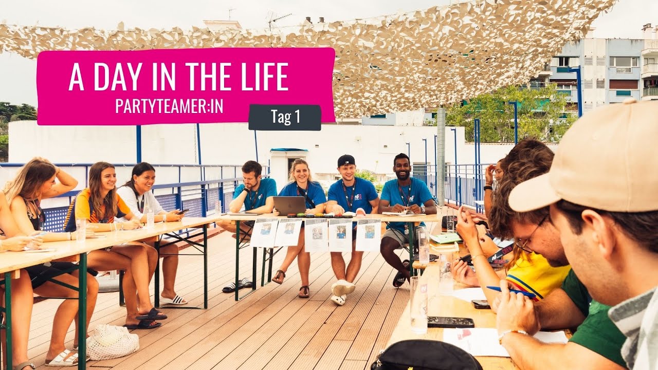 A day in the Life &ndash; Partyteamer:in in Calella (Tag 1) | ruf Jugendreisen
