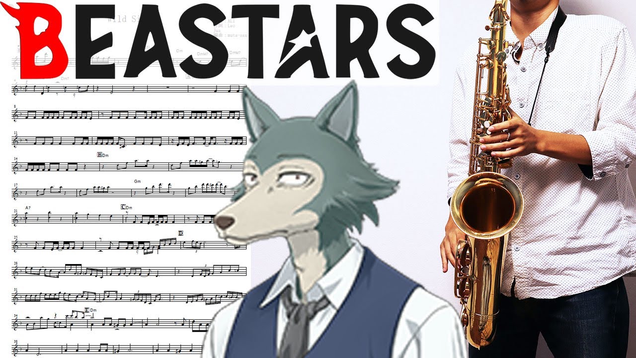 【BEASTARS】Wild Side【楽譜あり】サックスで吹いてみた [Sheet Music] Saxophone Cover