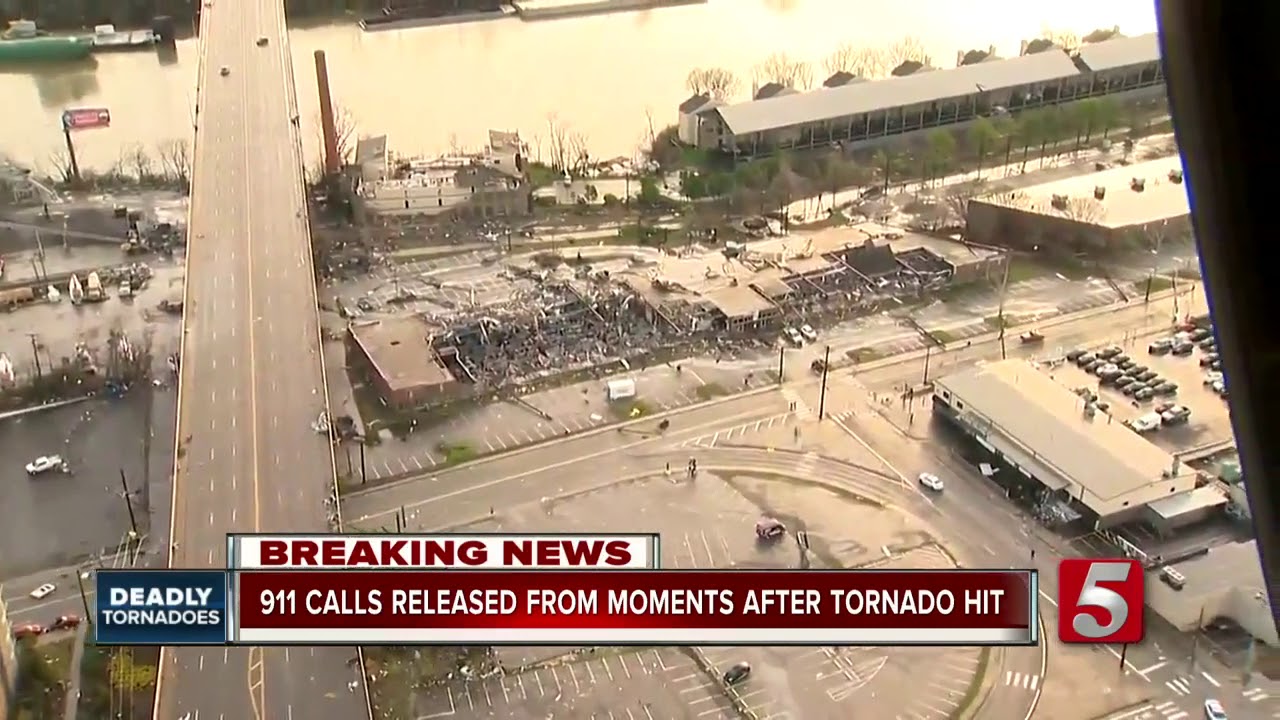 911 calls reveal fear, chaos in the moments following Nashville tornado