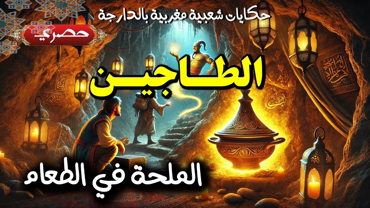 حكايات بالدارجة المغربية سر الطاحين || الملحة في الطعام ||  كتابة الحكاية بقلم  #وفاء_العمري
