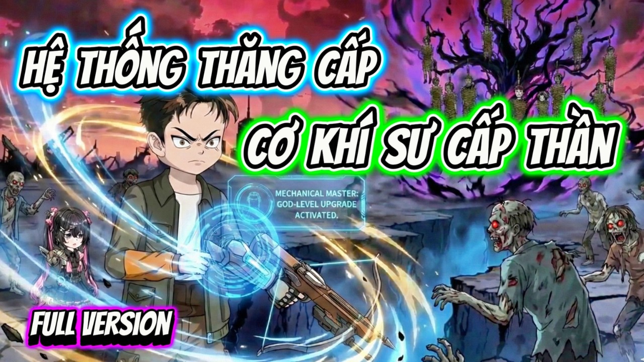 Full Version | Tận Thế Toàn Cầu Quỷ Dị - Hệ thống Thăng Cấp Cơ Khí Sư Cấp Thần || Hải Sẹo TV
