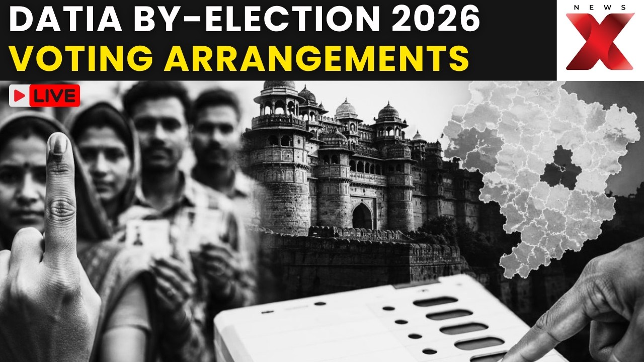Datia Assembly By-Election 2026: Voting Arrangements Reviewed By Sector In-Charge S.K. Verma