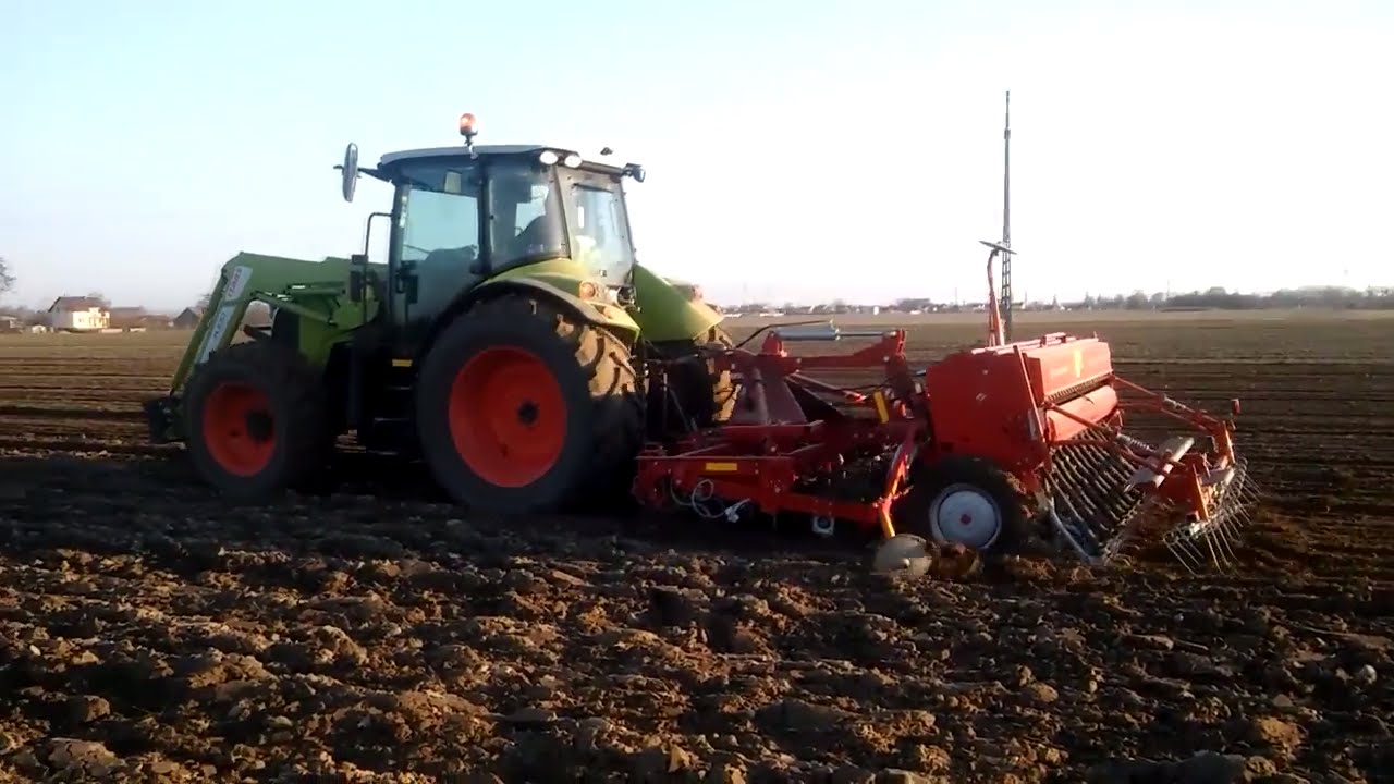 Siew pszenżyta 2016 ||Class Arion 430 & Kongskilde Demeter classic 3000||